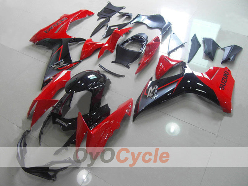 Kit de carenado por inyección para GSX R750 11-26 - Rojo, Negro - Estilo de fábrica #OYO87903209 Imagen principal del producto