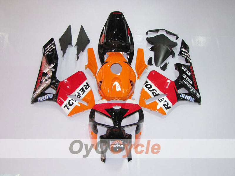 Kit de carenado por inyección para CBR600RR 05-06 - Naranja, Negro - MICHELIN, RK, Repsol #OYO87900329 Imagen principal del producto
