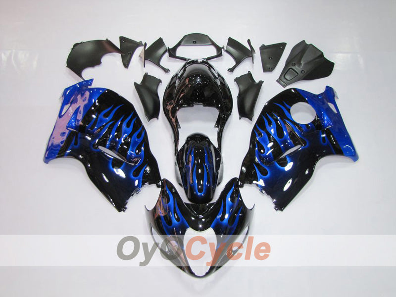 Kit de carenado por inyección para GSXR1300 Hayabusa 99-07 - Azul, Negro - Llama #OYO87902879 Imagen principal del producto