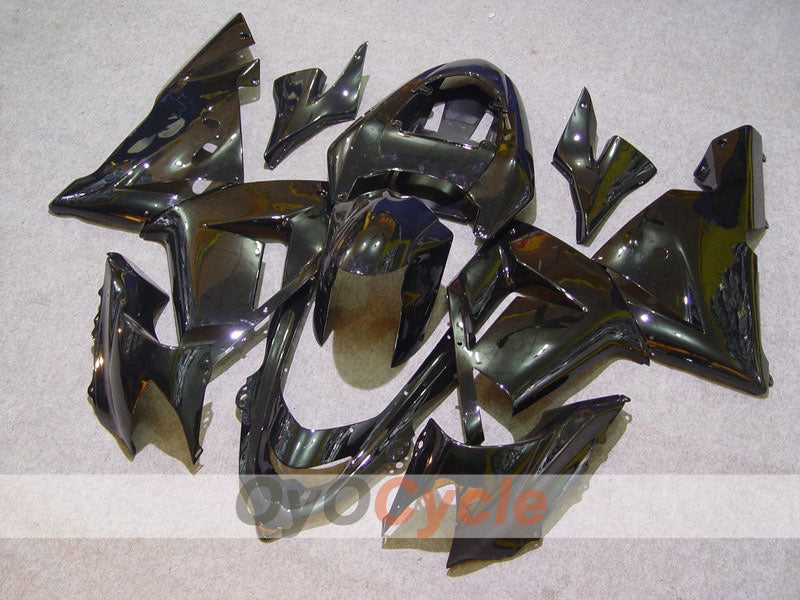 Kit de carenado por inyección para NINJA ZX-10R 04-05 - Negro - Estilo de fábrica #OYO87901520 Imagen principal del producto