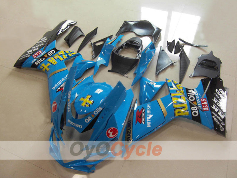 Carenado de inyección para GSX R600 11-26 - Azul, Negro - Rizla+ #OYO87903233 Imagen principal del producto