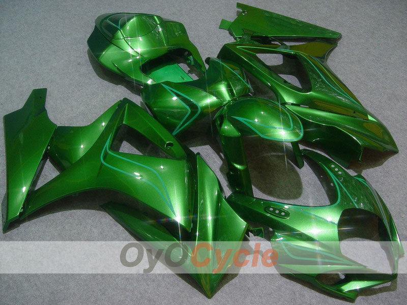 Kit de carenado de inyección para GSX R1000 07-08 - Verde - Estilo de fábrica #OYO87902122 Imagen principal del producto