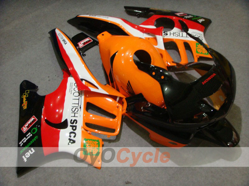 Kit de carenado por inyección para CBR600F3 95-96 - Naranja, Negro - Repsol #OYO87902768 Imagen principal del producto