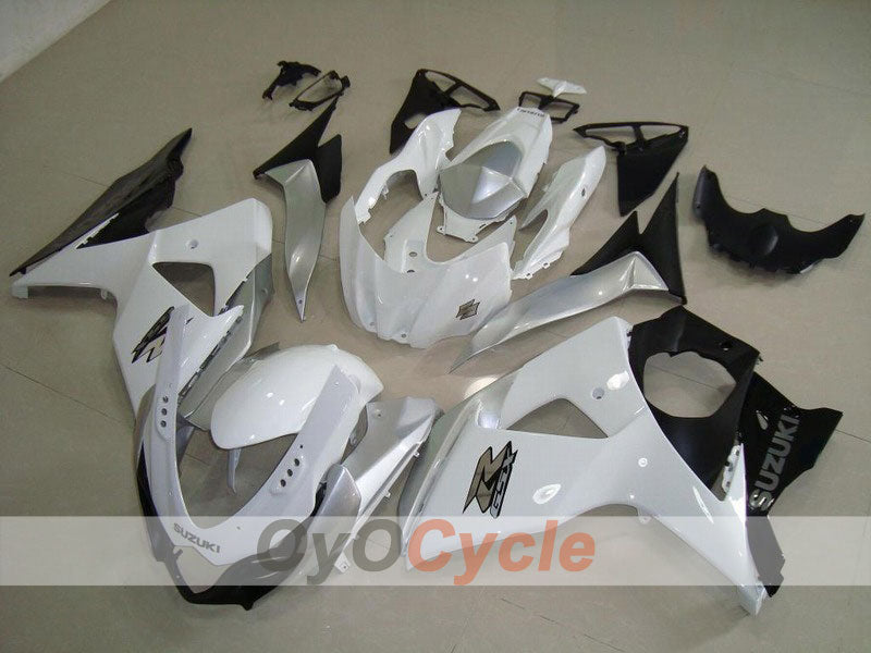 Kit de carenado por inyección para GSX R1000 09-16 - Blanco, Negro - Estilo de fábrica #OYO87902870 Imagen principal del producto