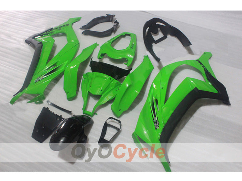 Kit de carenado por inyección para NINJA ZX-10R 11-15 - Verde, Negro - Estilo de fábrica #OYO87903126 Imagen principal del producto