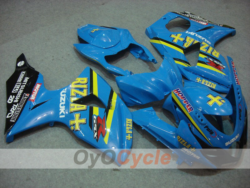 Kit de carenado por inyección para GSX R1000 09-16 - Azul - MOTUL, Rizla+ #OYO87902876 Imagen principal del producto