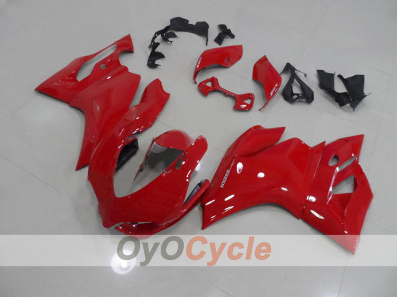 Kit de carenado por inyección para Ducati 1199 años 11-14 - Rojo, Negro - Estilo de fábrica #OYO87903385 Imagen principal del producto
