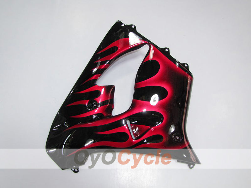 Kit de carenado para NINJA ZX-9R 00-01 - Rojo, Negro - Llama #OYO87903025