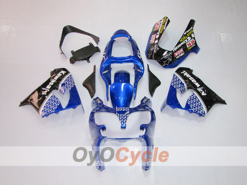 Kit de carenado para NINJA ZX-9R 00-01 - Azul, Negro - Nakano #OYO87903032 Imagen principal del producto