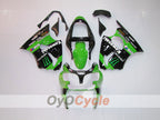 Carenado inyectado para NINJA ZX-6R 00-02 - Verde, Negro - Monster #OYO87901717