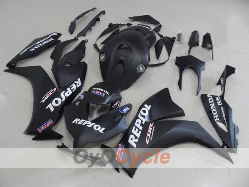 Carenado de inyección para CBR1000RR 12-16 - Negro, Mate - Repsol #OYO87903337
