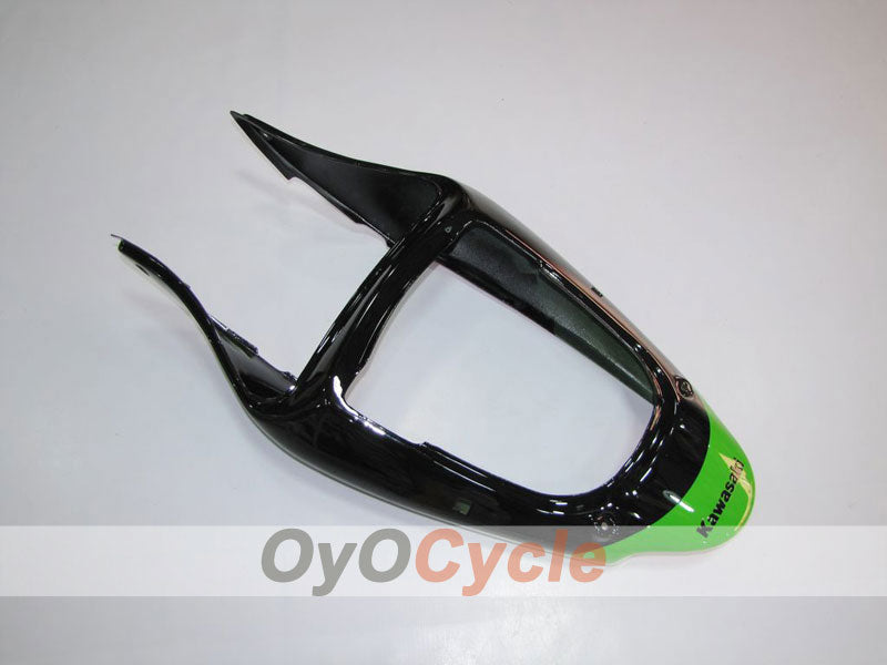 Carenado inyectado para NINJA ZX-6R 00-02 - Verde, Negro - Monster #OYO87901717