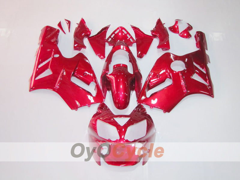 Kit de carenado de inyección para NINJA ZX-12R 02-05 - Rojo - Estilo de fábrica #OYO87903085