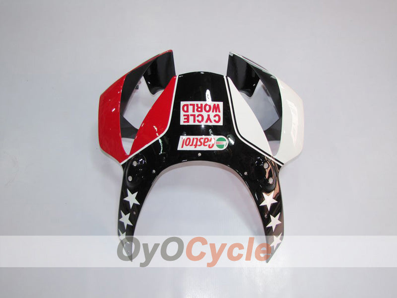 Kit de carenado por inyección para CBR900RR 954 02-03 - Rojo, Negro - Castrol #OYO87902838