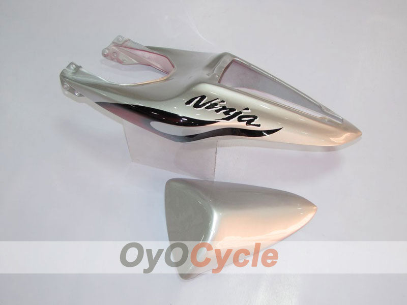 Kit de carenado por inyección para NINJA ZX-6R 07-08 - Rojo, Plata - Llama #OYO87901933