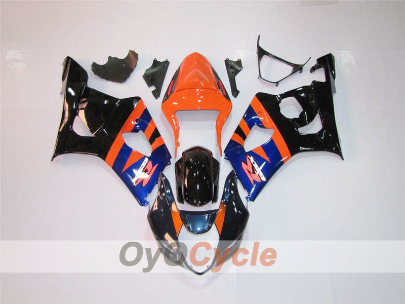 Kit de carenado de inyección para GSX R1000 03-04 - Naranja, Negro - Estilo de fábrica #OYO87901852 Imagen principal del producto