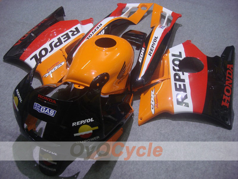 Kit de carenado para Honda CBR600 F2 91-94 - Naranja, Negro - Repsol #OYO87903103 Imagen principal del producto