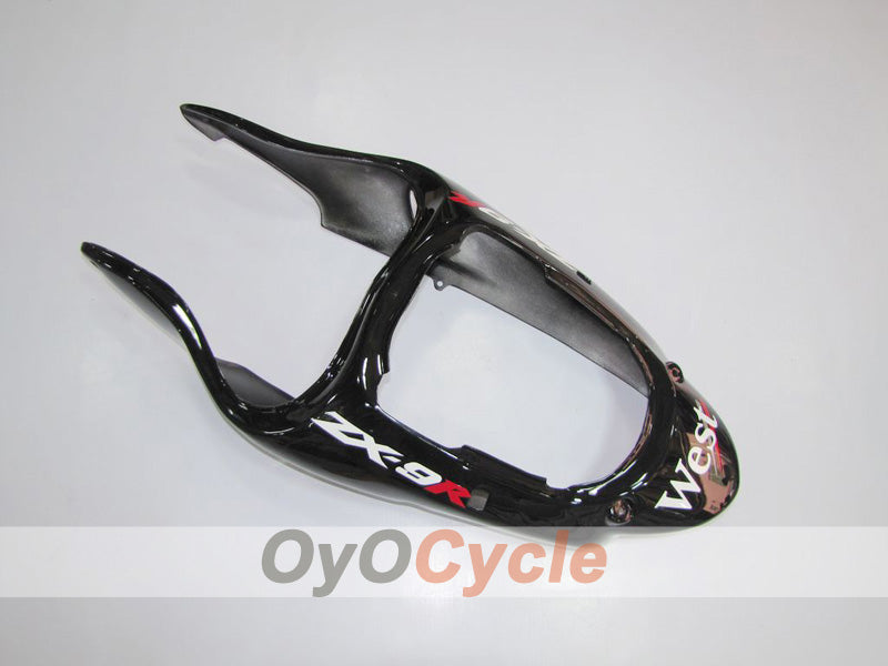 Carenado para NINJA ZX-9R 98-99 - Blanco, Negro - Oeste #OYO87903022 Imagen secundaria del producto