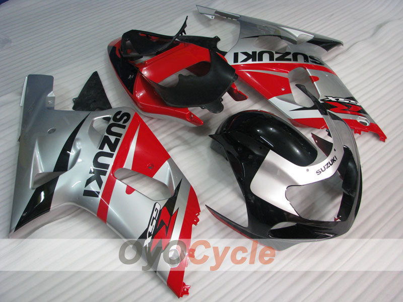 Kit de carenado por inyección para GSX R750 00-03 - Rojo, Negro, Plateado - Estilo de fábrica #OYO87905139 Imagen principal del producto