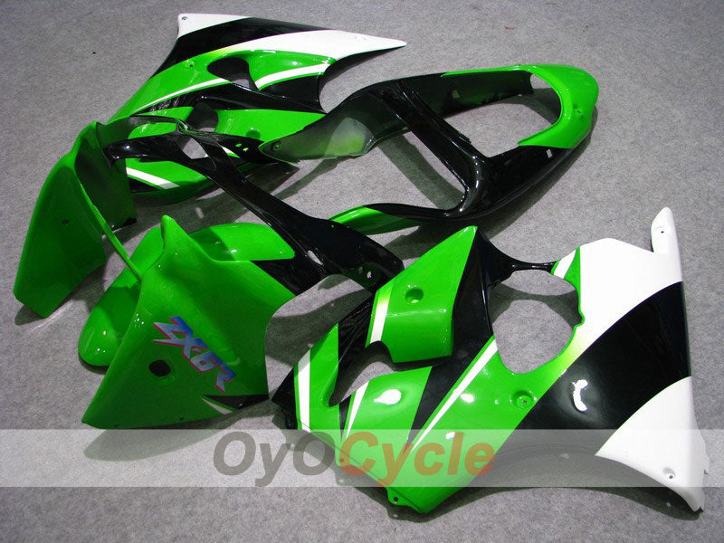 Carenado de inyección para NINJA ZX-6R 00-02 - Verde, Negro - Estilo de fábrica #OYO87901702 Imagen principal del producto