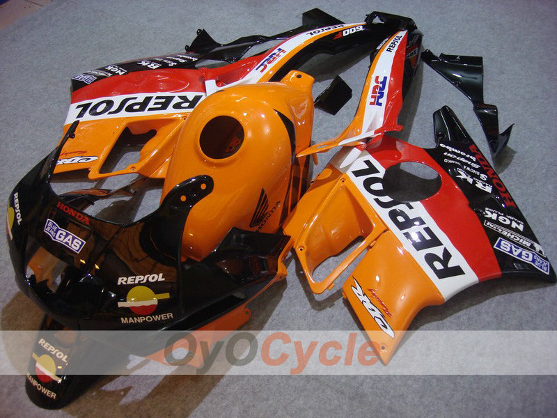 Kit de carenado para Honda CBR600 F2 91-94 - Naranja, Negro - Repsol #OYO87903106 Imagen principal del producto