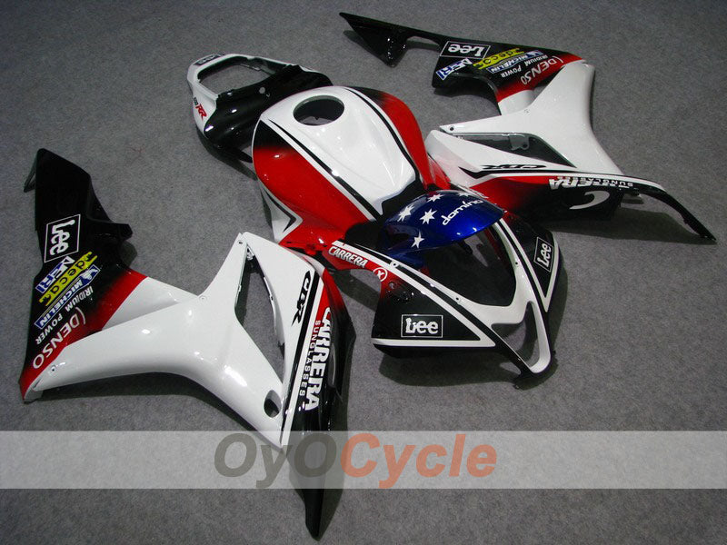 Kit de carenado de inyección para CBR600RR 07-08 - Blanco, Negro - Lee #OYO87900373 Imagen principal del producto