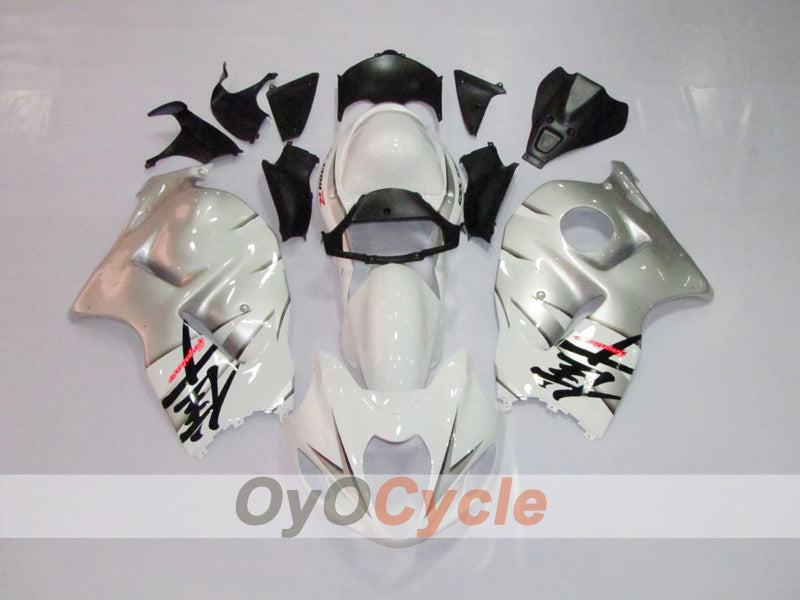 Kit de carenado por inyección para GSXR1300 Hayabusa 99-07 - Blanco, Plata - Estilo de fábrica #OYO87902885 Imagen principal del producto