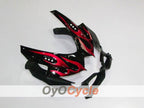 Kit de carenado de inyección para GSX R750 08-10 - Rojo, Negro - Llama #OYO87901432
