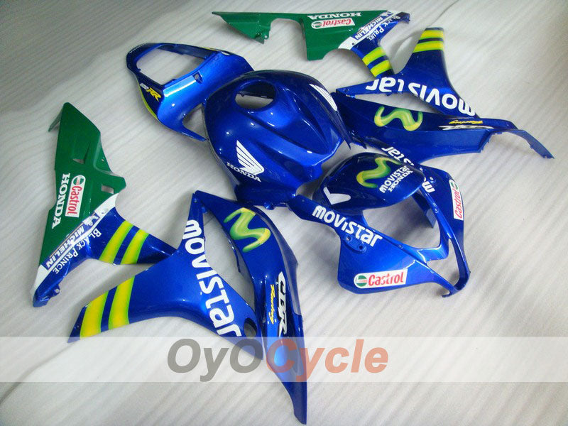 Carenado de inyección para CBR600RR 07-08 - Azul - Movistar #OYO87900375