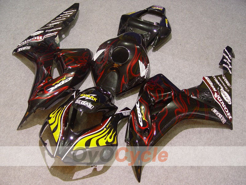 Kit de carenado de inyección para CBR1000RR 06-07 - Rojo, Negro - Llama #OYO87900604 Imagen principal del producto
