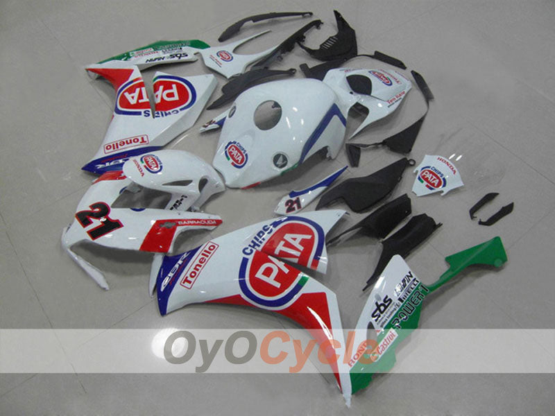 Carenado de inyección para CBR1000RR 12-16 - Rojo, Blanco - Castrol #OYO87903339 Imagen principal del producto