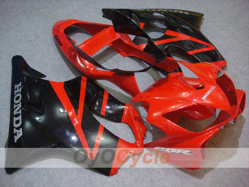 Kit de carenado por inyección para CBR600F4i 01-03 - Rojo, Negro - Estilo de fábrica #OYO87900177 Imagen principal del producto