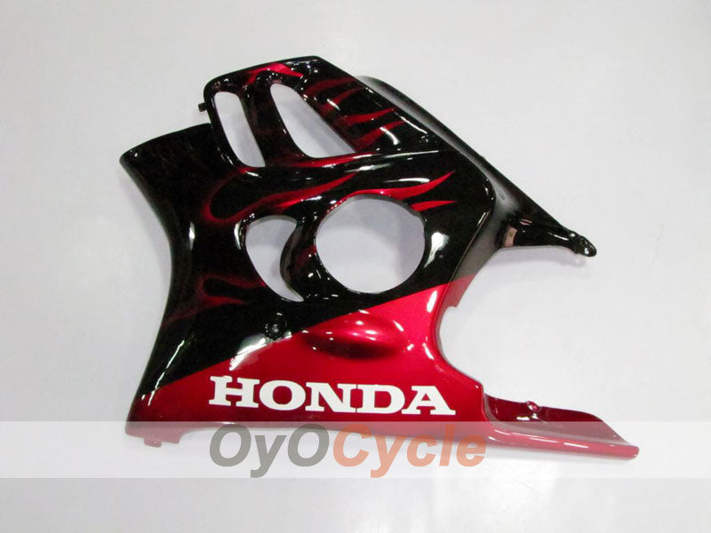 Kit de carenado por inyección para CBR600F3 95-96 - Rojo, Negro - Llama #OYO87902853 Imagen secundaria del producto