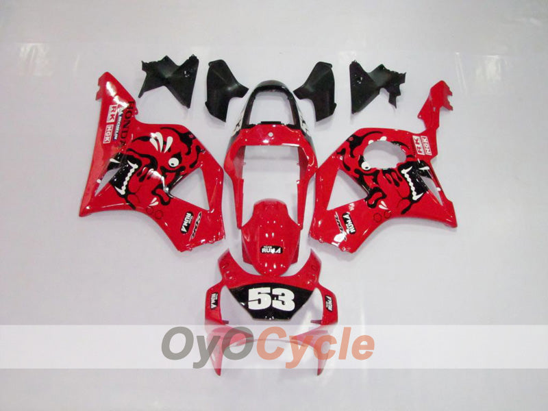 Kit de carenado por inyección para 02-03 CBR900RR 954 - Rojo, Negro - Estilo de fábrica #OYO87902841 Imagen principal del producto