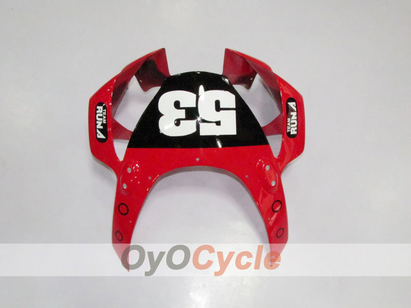 Kit de carenado por inyección para 02-03 CBR900RR 954 - Rojo, Negro - Estilo de fábrica #OYO87902841