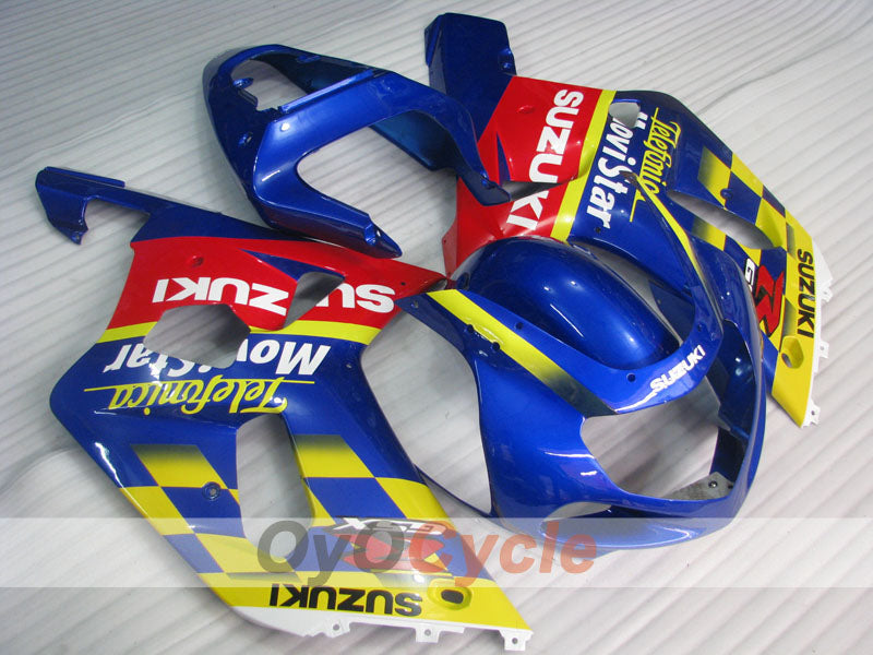 Kit de carenado de inyección para GSX R1000 00-02 - Azul - Movistar #OYO87905227 Imagen secundaria del producto