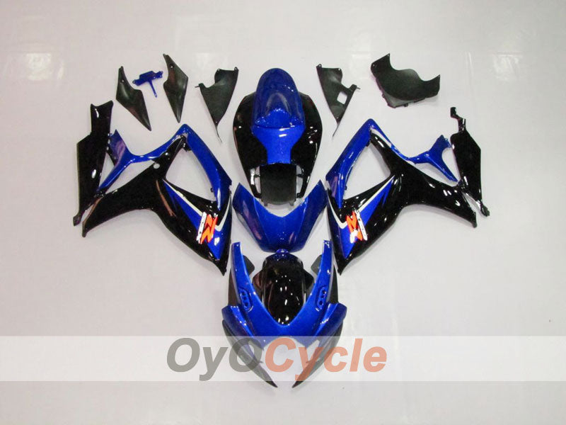 Kit de carenado por inyección para GSX R750 06-07 - Azul, Negro - Estilo de fábrica #OYO87901318 Imagen principal del producto