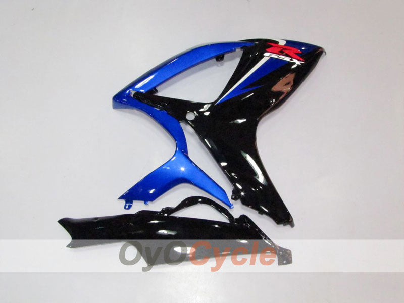 Kit de carenado por inyección para GSX R750 06-07 - Azul, Negro - Estilo de fábrica #OYO87901318