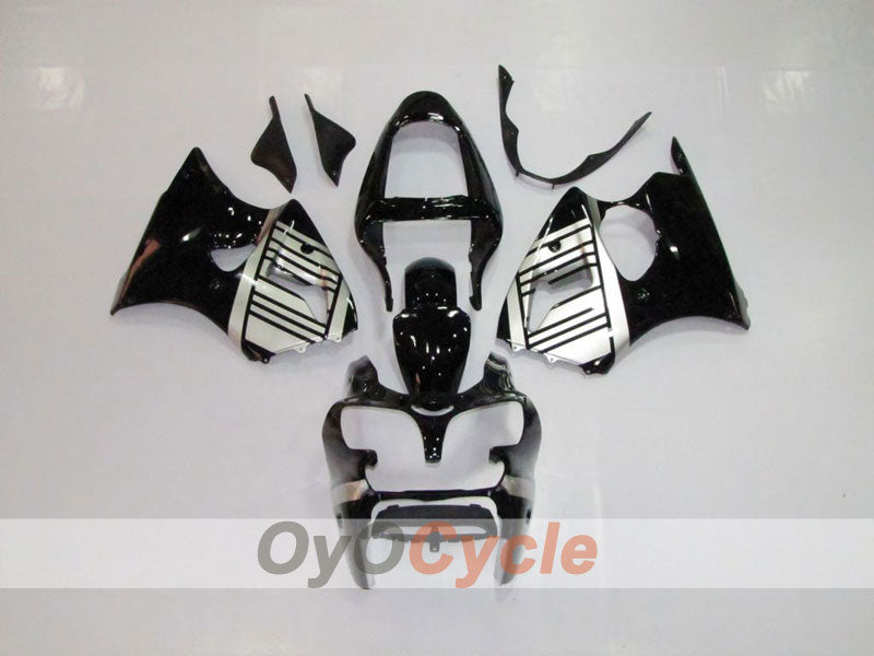 Kit de carenado por inyección para NINJA ZX-6R 00-02 - Negro, Plata - Estilo de fábrica #OYO87901691 Imagen principal del producto