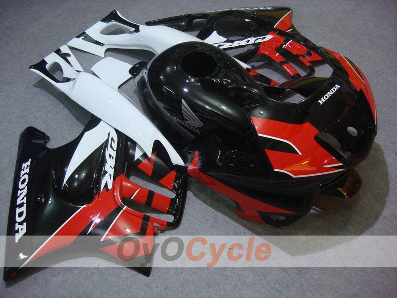 Carenado inyectado para CBR600F3 97-98 - Blanco, Negro - Estilo de Fábrica #OYO87900085 Imagen principal del producto