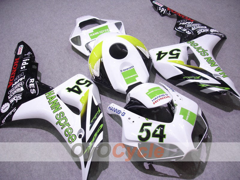 Carenado de inyección para CBR1000RR 06-07 - Blanco, Negro - HANN Spree #OYO87900608 Imagen principal del producto