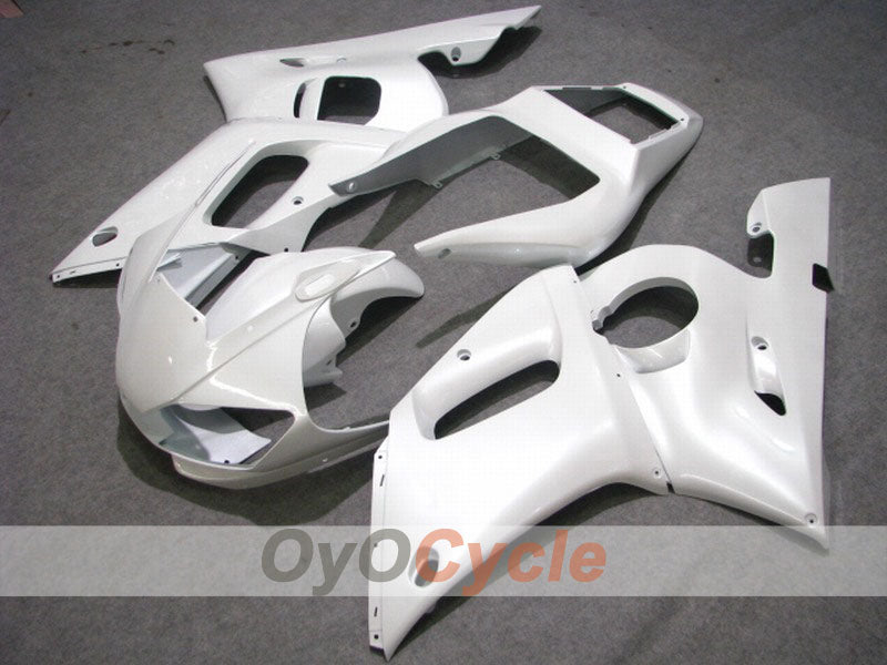 Kit de carenado por inyección para YZF-R6 98-02 - Blanco, Mate - Estilo de fábrica #OYO87901019 Imagen principal del producto