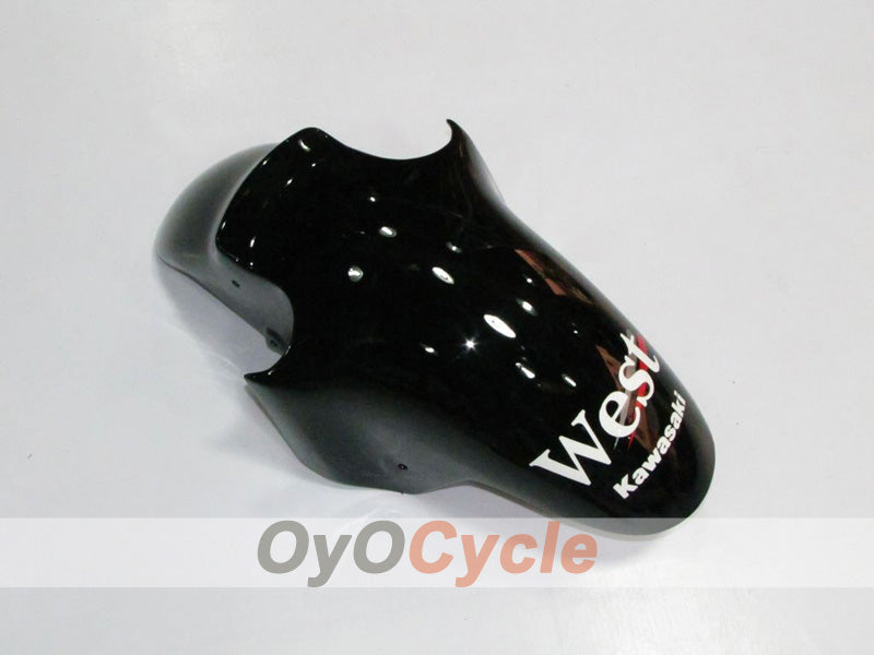 Kit de carenado de inyección para NINJA ZX-12R 02-05 - Blanco, Negro - West #OYO87903116