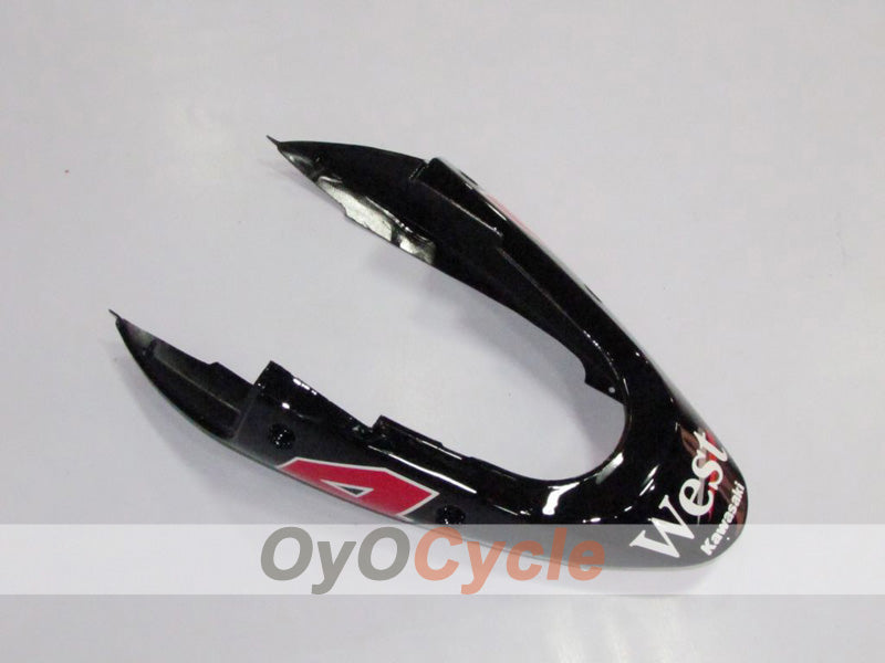 Kit de carenado de inyección para NINJA ZX-12R 02-05 - Blanco, Negro - West #OYO87903116