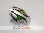 Kit de carenado por inyección para CBR600RR 07-08 - Verde, Plata - Llama #OYO87900357