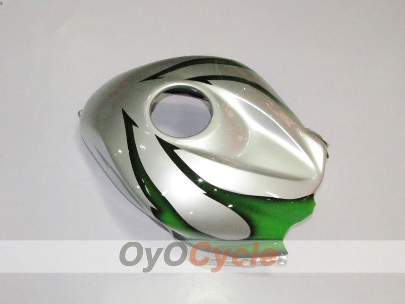 Kit de carenado por inyección para CBR600RR 07-08 - Verde, Plata - Llama #OYO87900357