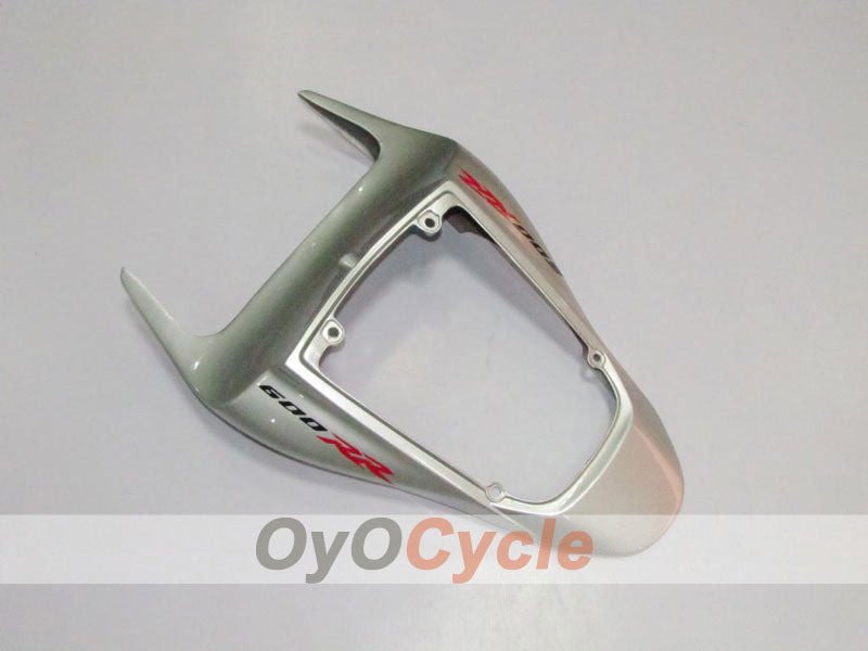 Kit de carenado por inyección para CBR600RR 07-08 - Verde, Plata - Llama #OYO87900357