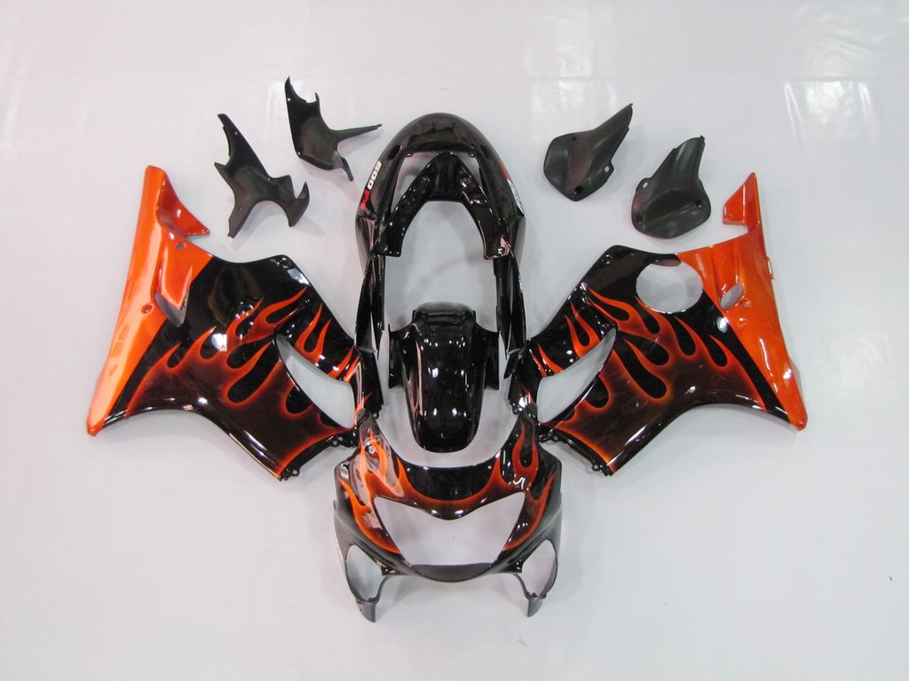 Carenado de inyección para CBR600F4 99-00 - Naranja, Negro - Llama #OYO87902857 Imagen principal del producto