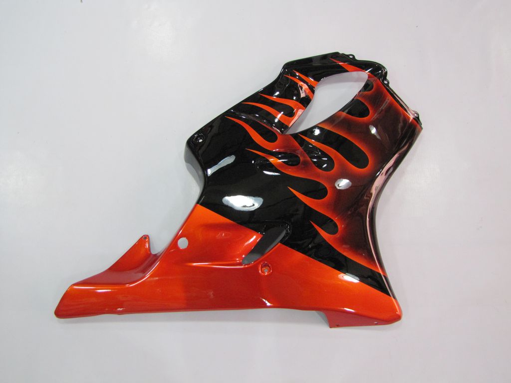 Carenado de inyección para CBR600F4 99-00 - Naranja, Negro - Llama #OYO87902857