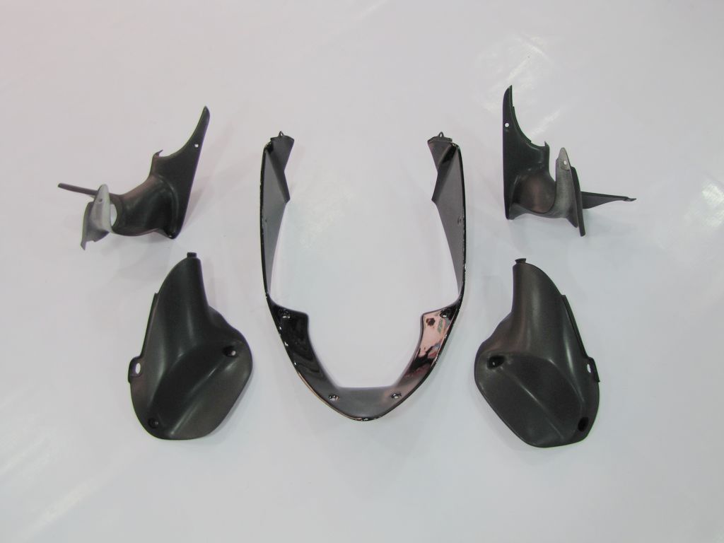 Carenado de inyección para CBR600F4 99-00 - Naranja, Negro - Llama #OYO87902857